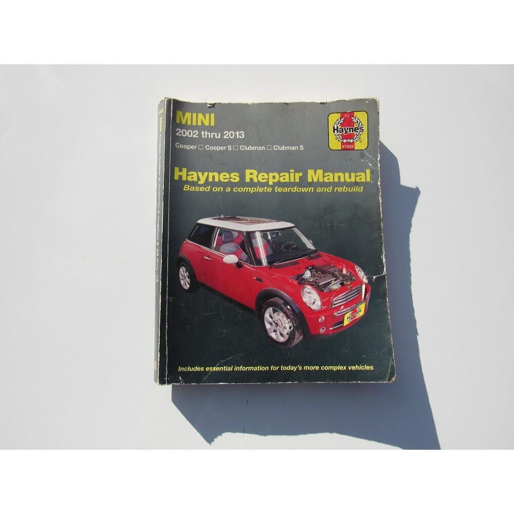 MINI Repair Manual 2002-2013 Haynes R50 R52 R53 R55 R56 R57 Automotive Guide